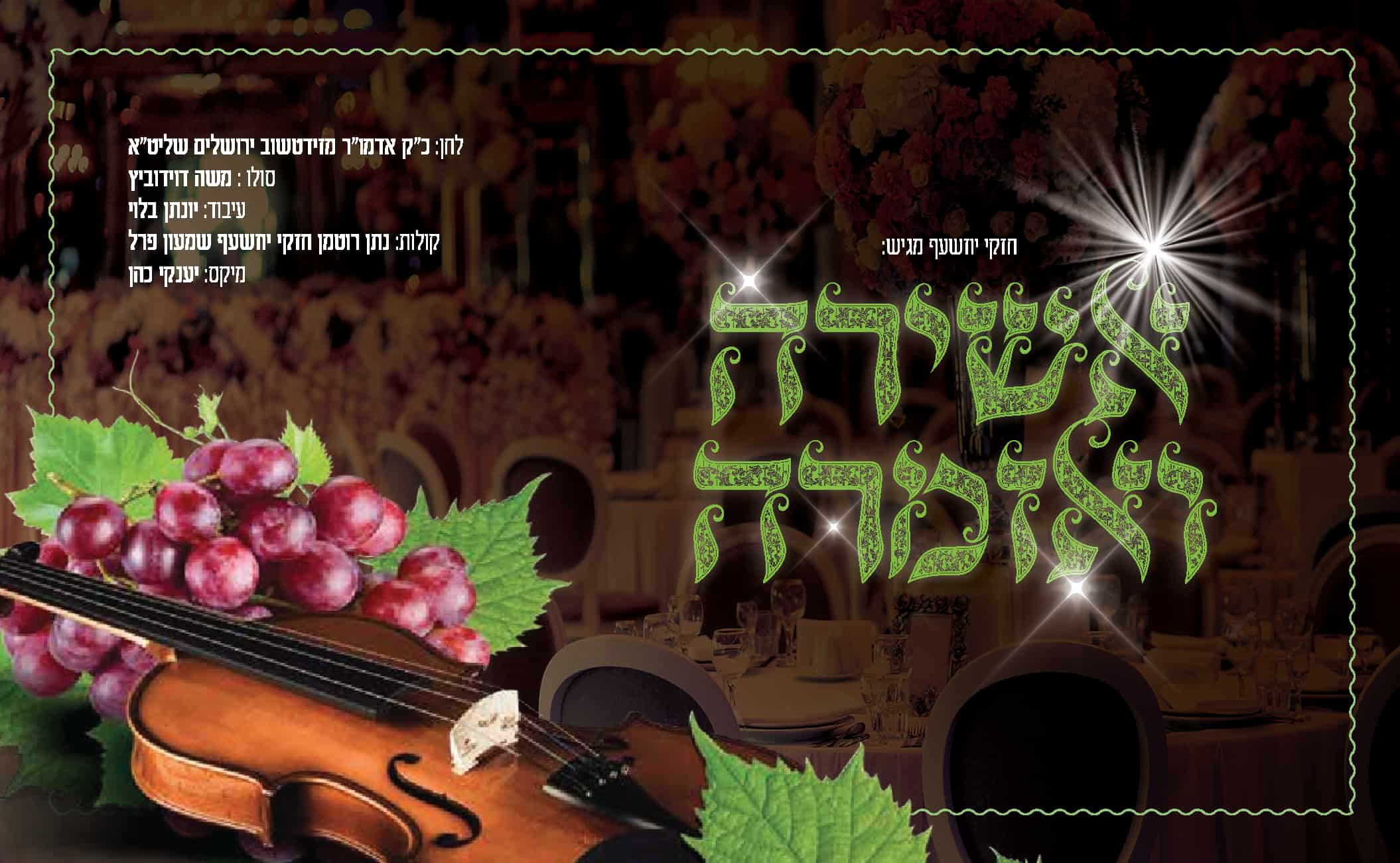 משה דוידוביץ - אשירה ואזמרה