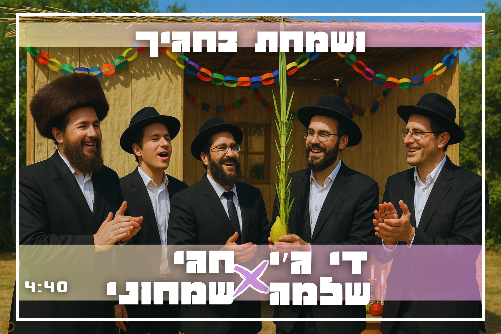 די ג׳יי שלמה X חגי שמחוני - ושמחת בחגיך [h3xKKbrg6gE] (2)