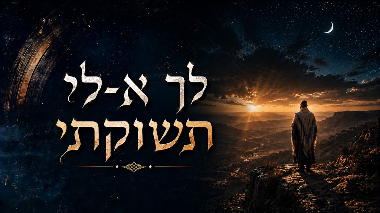 שביל הניגון - ניגון לך א-לי תשוקתי